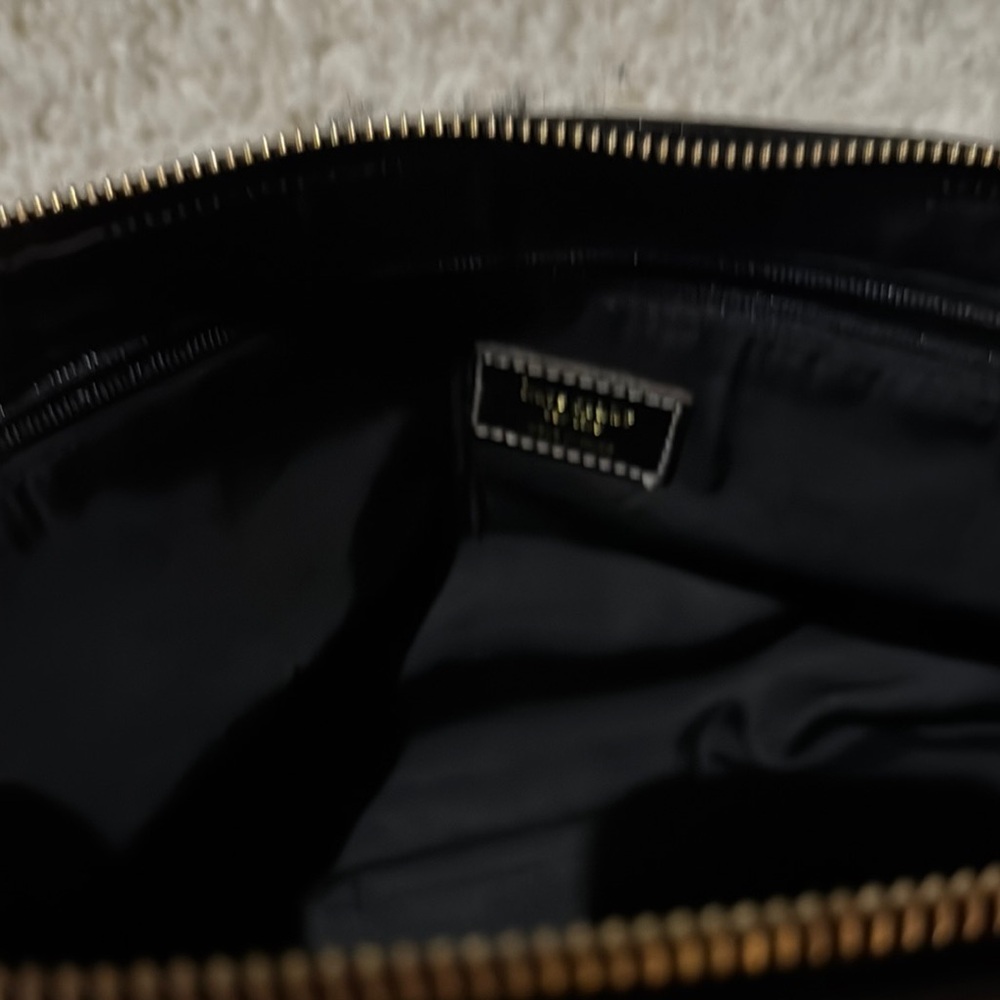 Kate Spade Black and White Houndstooth Shoulder Bag - Picture 5 of 6